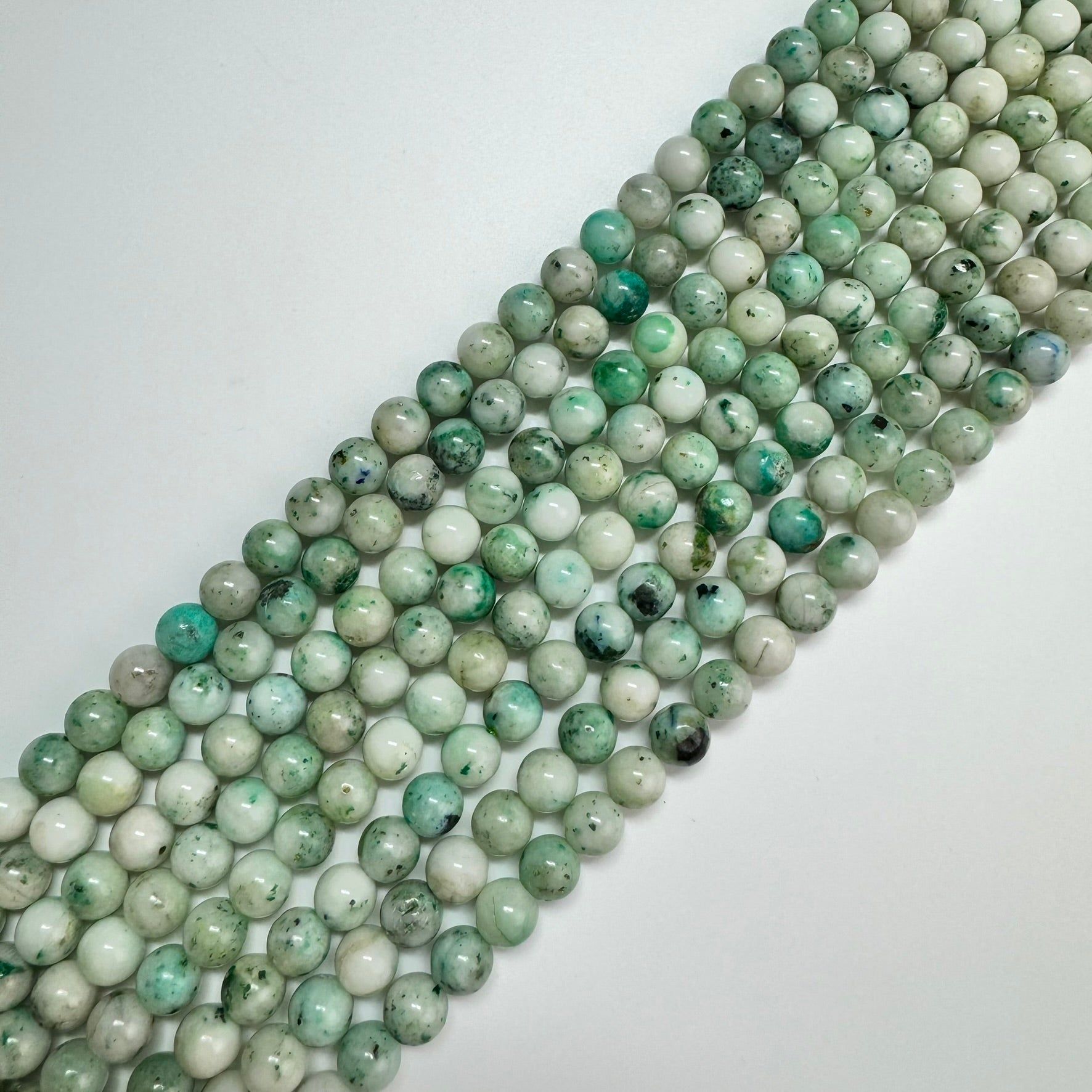 Phoenix Stone Polished  Round Beads image 0