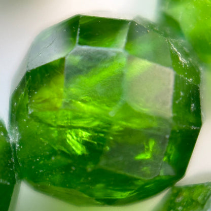 Diopside Faceted Round Beads (A & AA Quality) image 6