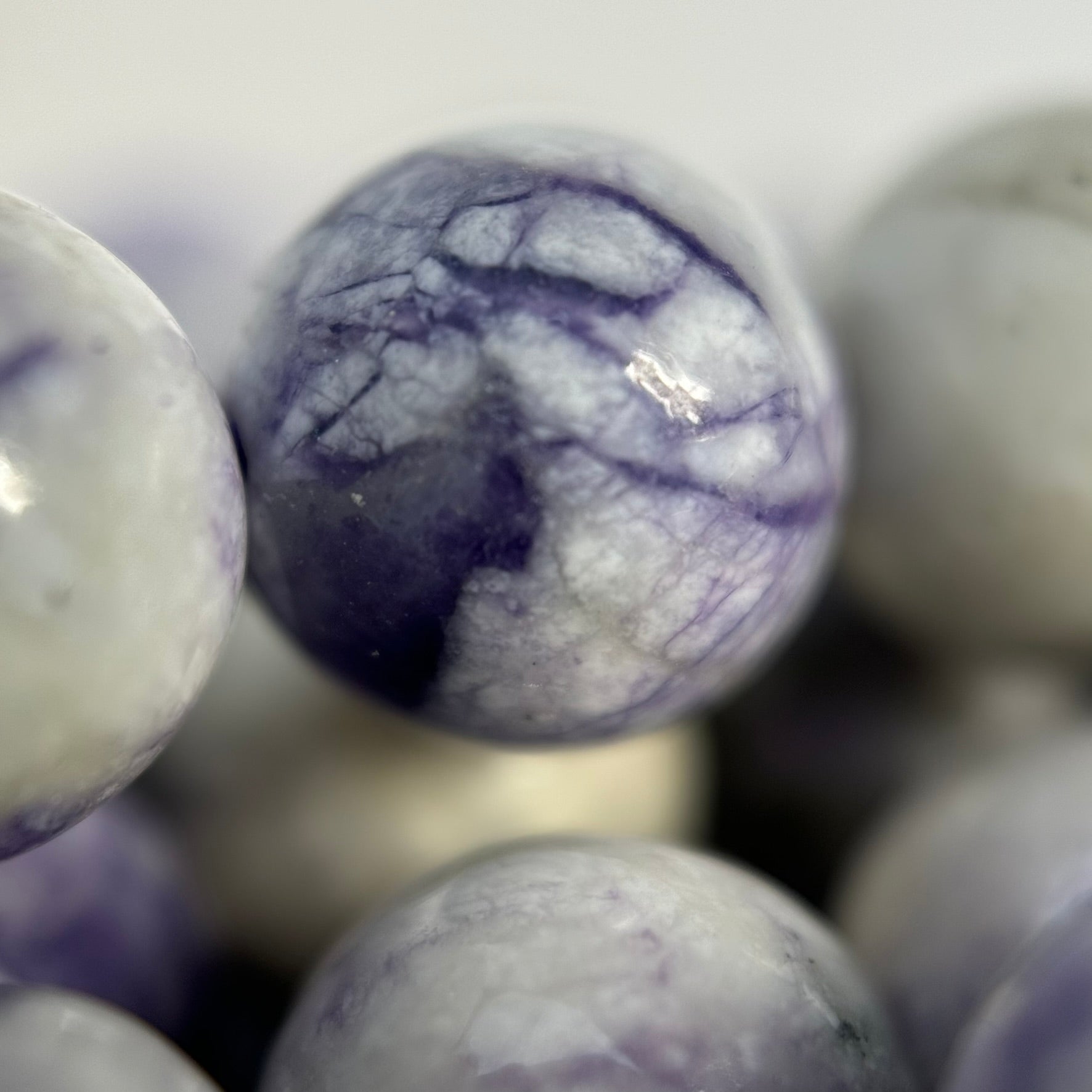Tiffany Jasper Polished Round Beads image 3