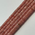 Rhodochrosite Rondelle Polished Beads image 2
