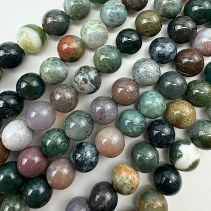 Indian Bloodstone Polished Round Beads image 1