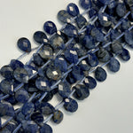 Sodalite Faceted Pear Shape Beads image 4