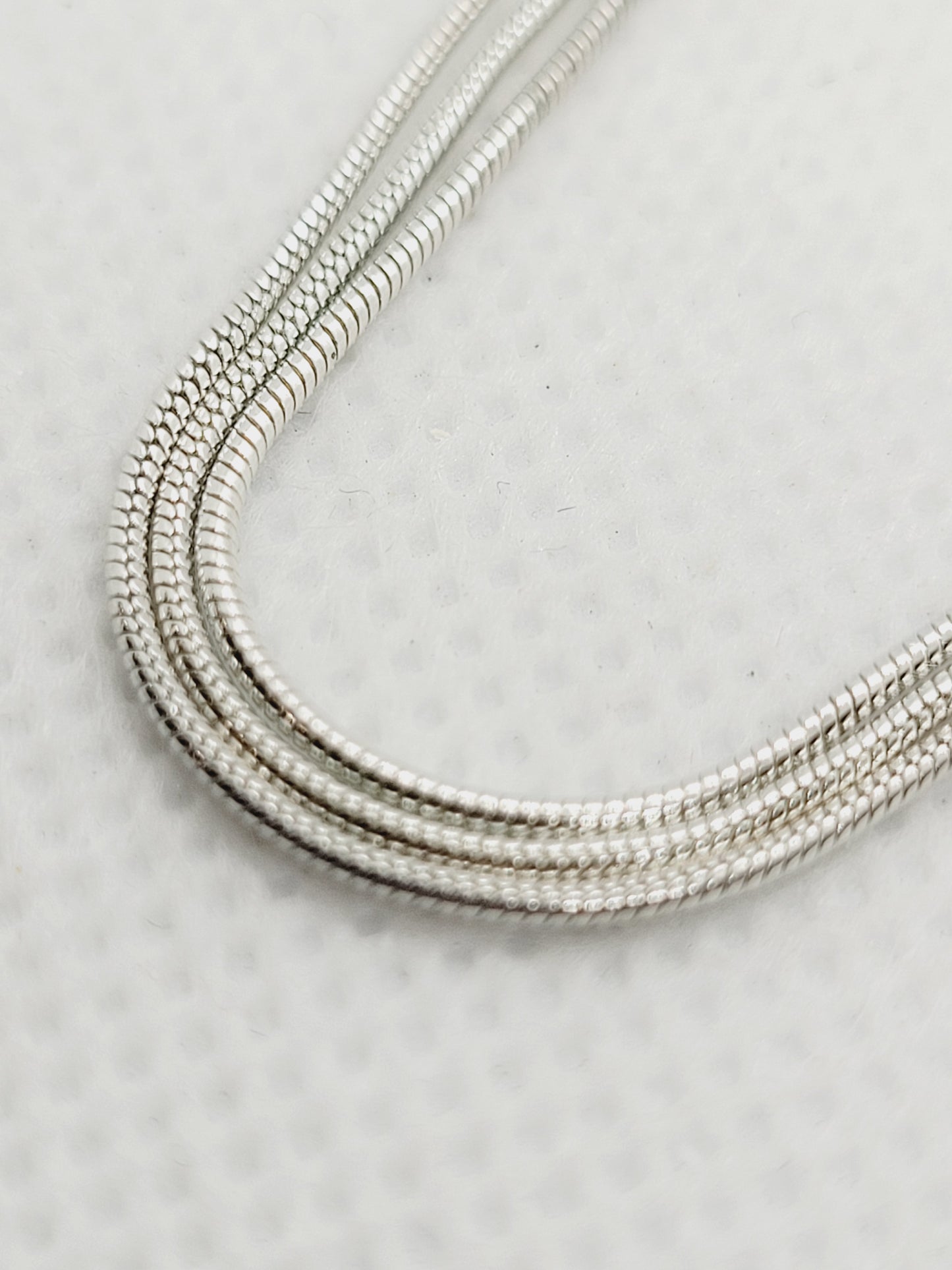 1mm Snake Chain | 925 Sterling Silver image 0