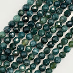 Bloodstone Faceted Round Beads image 2