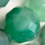Emerald Faceted Round Beads image 11
