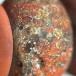 Red Jasper Frosted Rondelle Beads image 2
