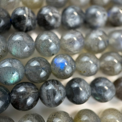 Labradorite Polished Round Beads  - Regular image 4