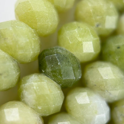 Serpentine Faceted Rondelle Beads (6x4mm) image 1