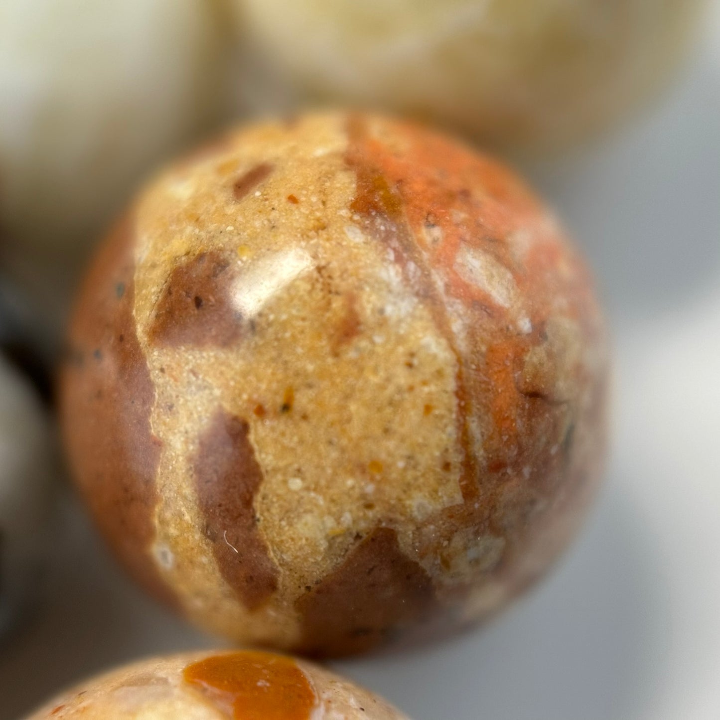 Tiffany Opal Polished Round Beads image 3