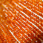 Carnelian Faceted Round Beads image 11