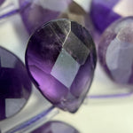Amethyst Faceted Pear Shape Beads image 6