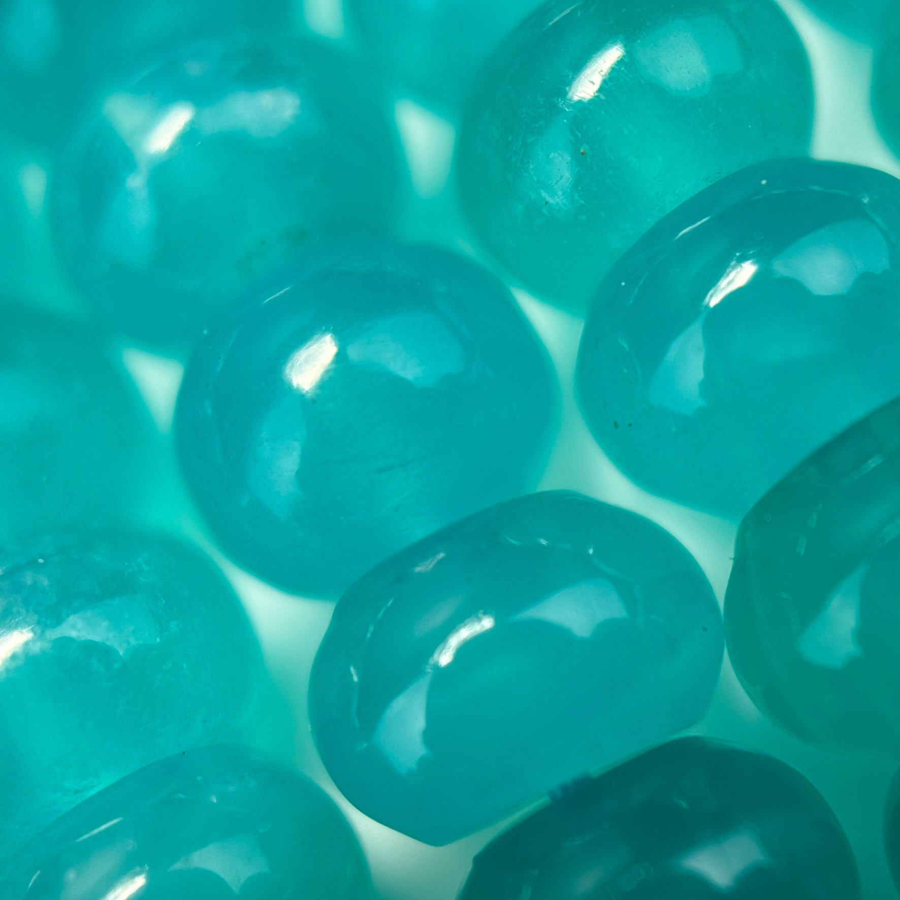 Amazonite AAAA Rondelle Polished Gemstone Beads image 4