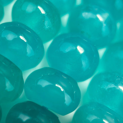 Amazonite AAAA Rondelle Polished Gemstone Beads image 4
