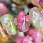 Mixed Tourmaline Polished Blade Beads image 1