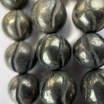Pyrite | Polished 4-20mm Round Beads image 3