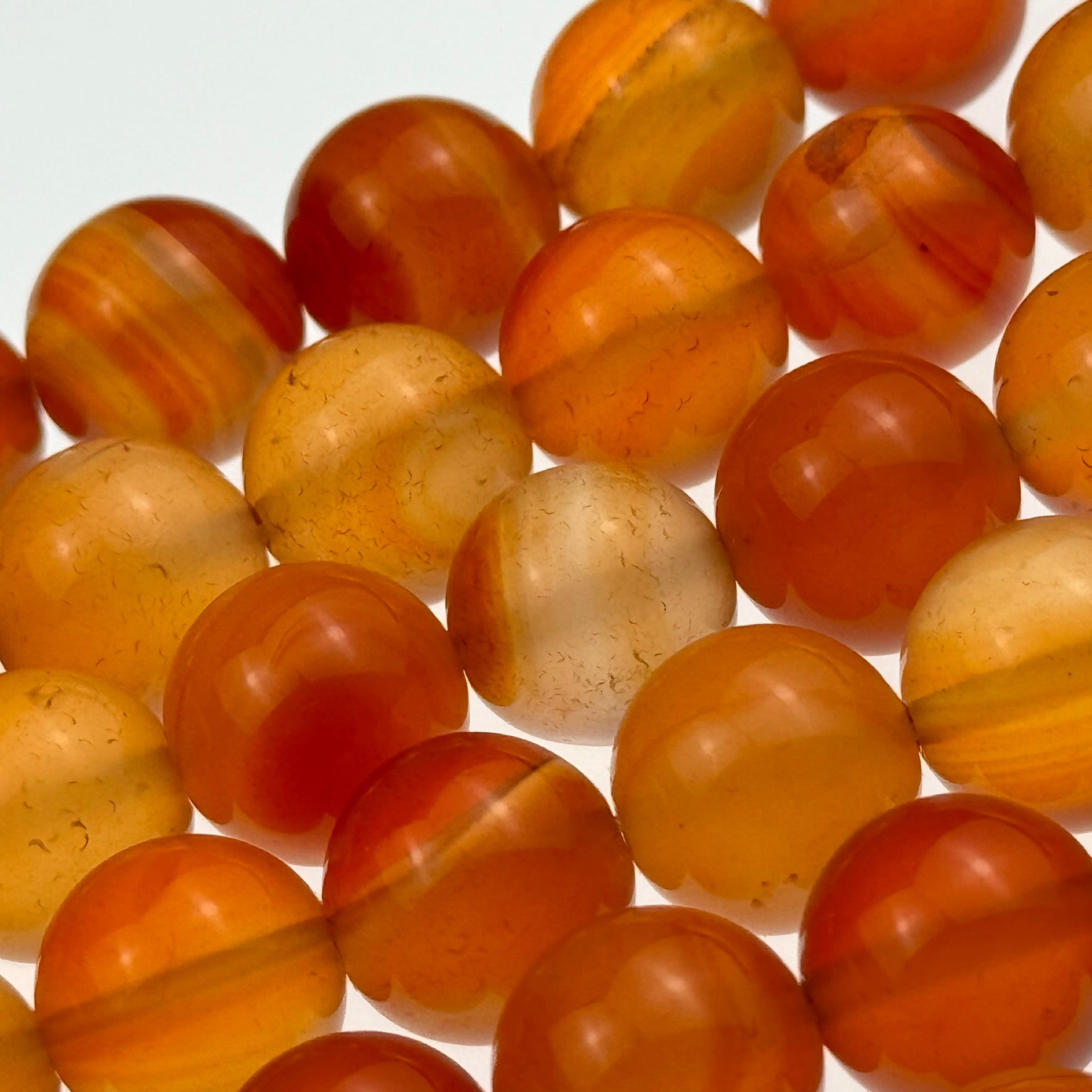 Carnelian Polished Round Beads image 2