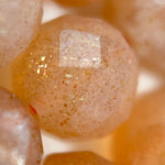 Sunstone Moonstone Faceted Round Beads image 13