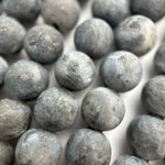 Larvikite Frosted Round Beads image 3