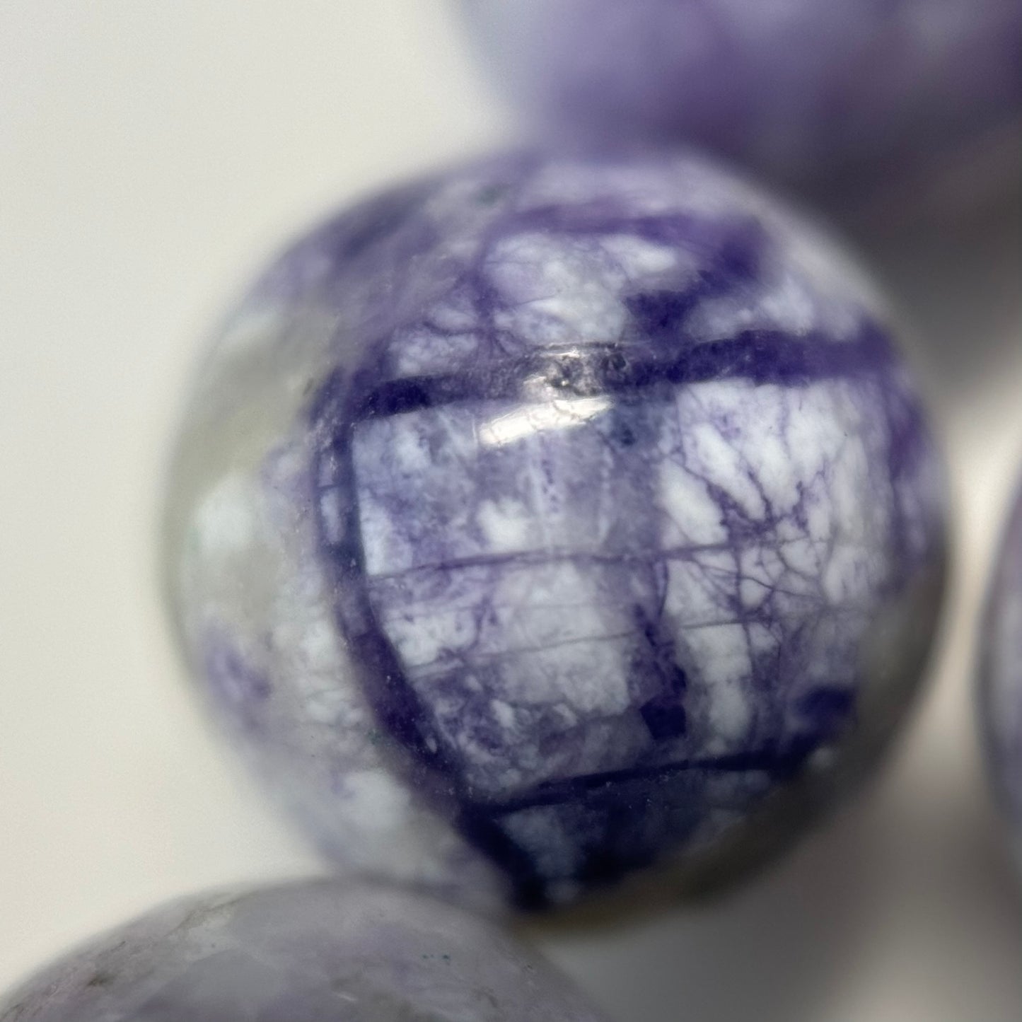 Tiffany Jasper Polished Round Beads image 7