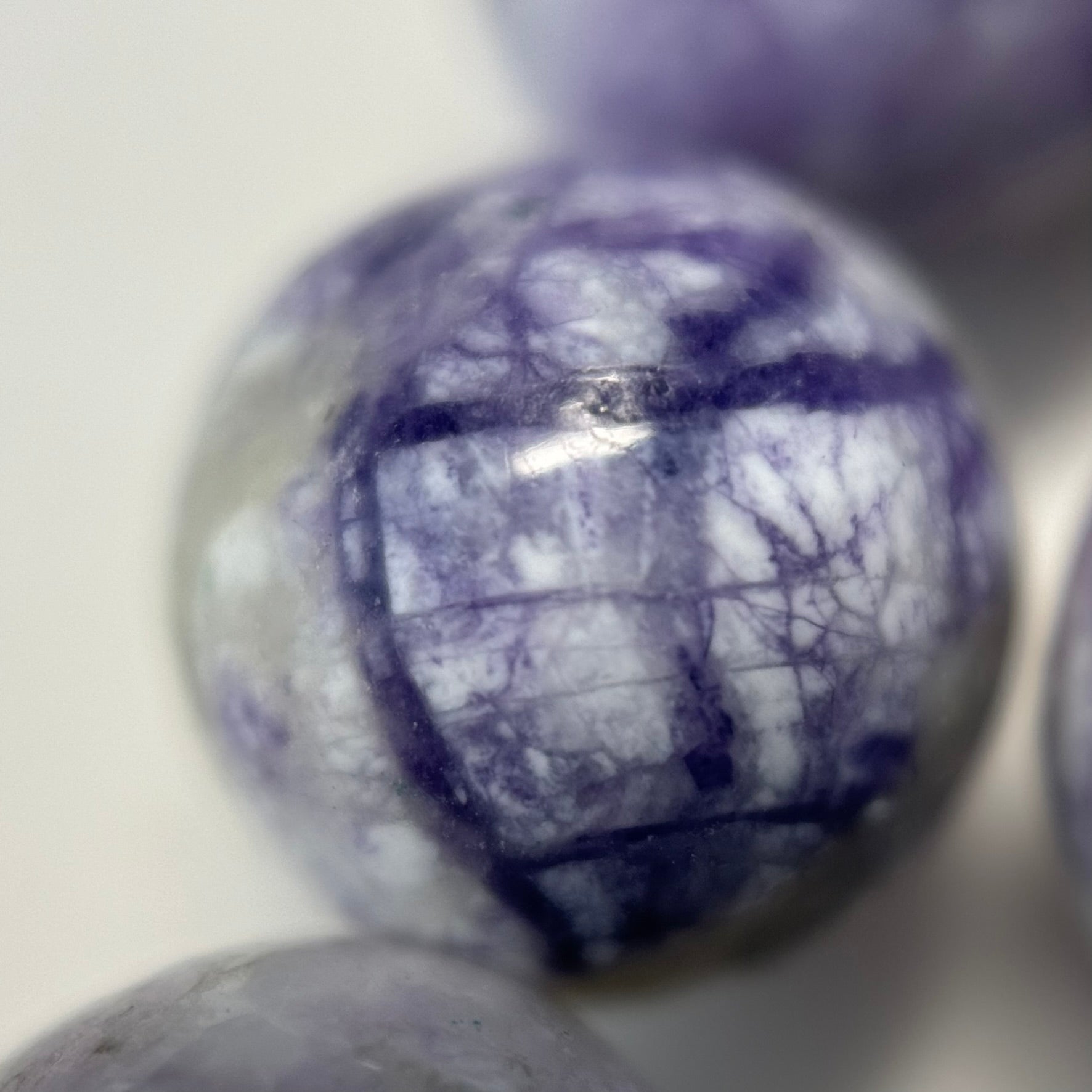 Tiffany Jasper Polished Round Beads image 7