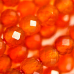 Carnelian Faceted Round Beads image 2
