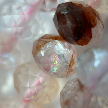 Hematoid Faceted Rondelle Beads image 2