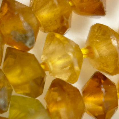 Yellow Tourmaline Space Ship Beads image 4