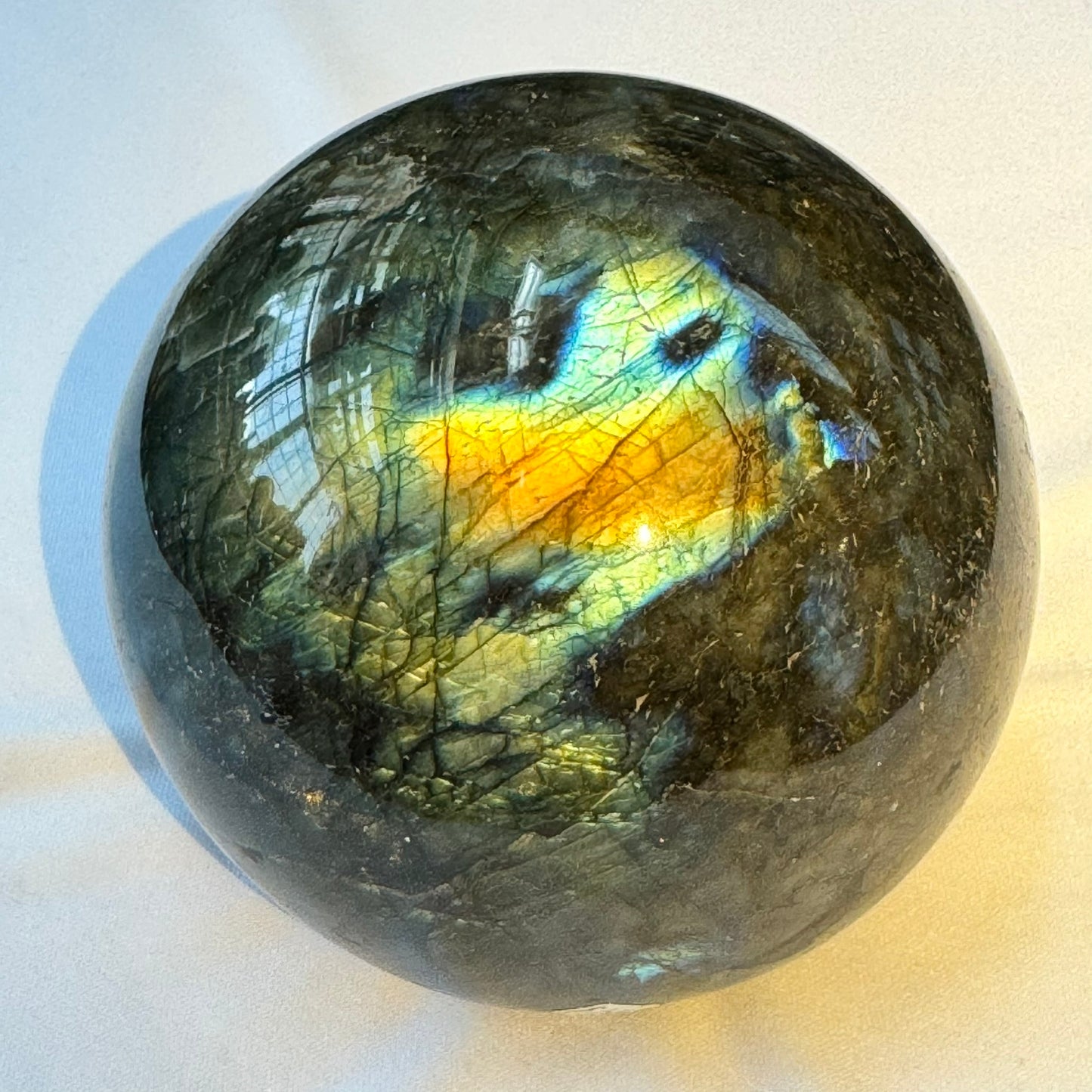 Labradorite Sphere (4 inch) image 3