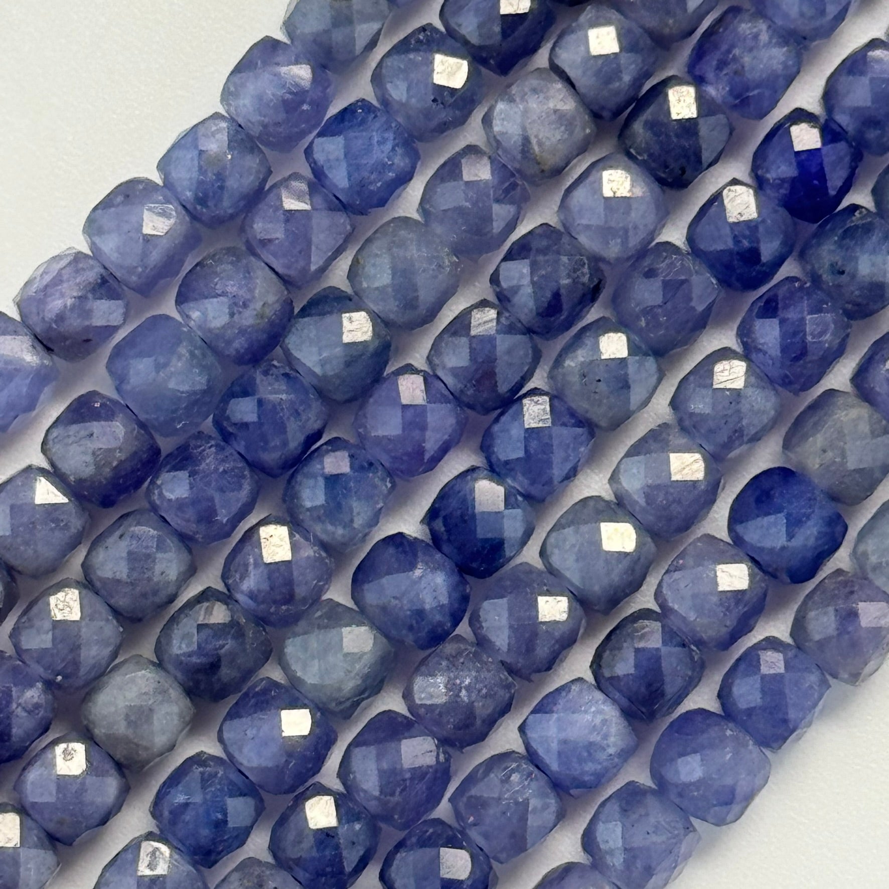 Tanzanite Square Beads image 0