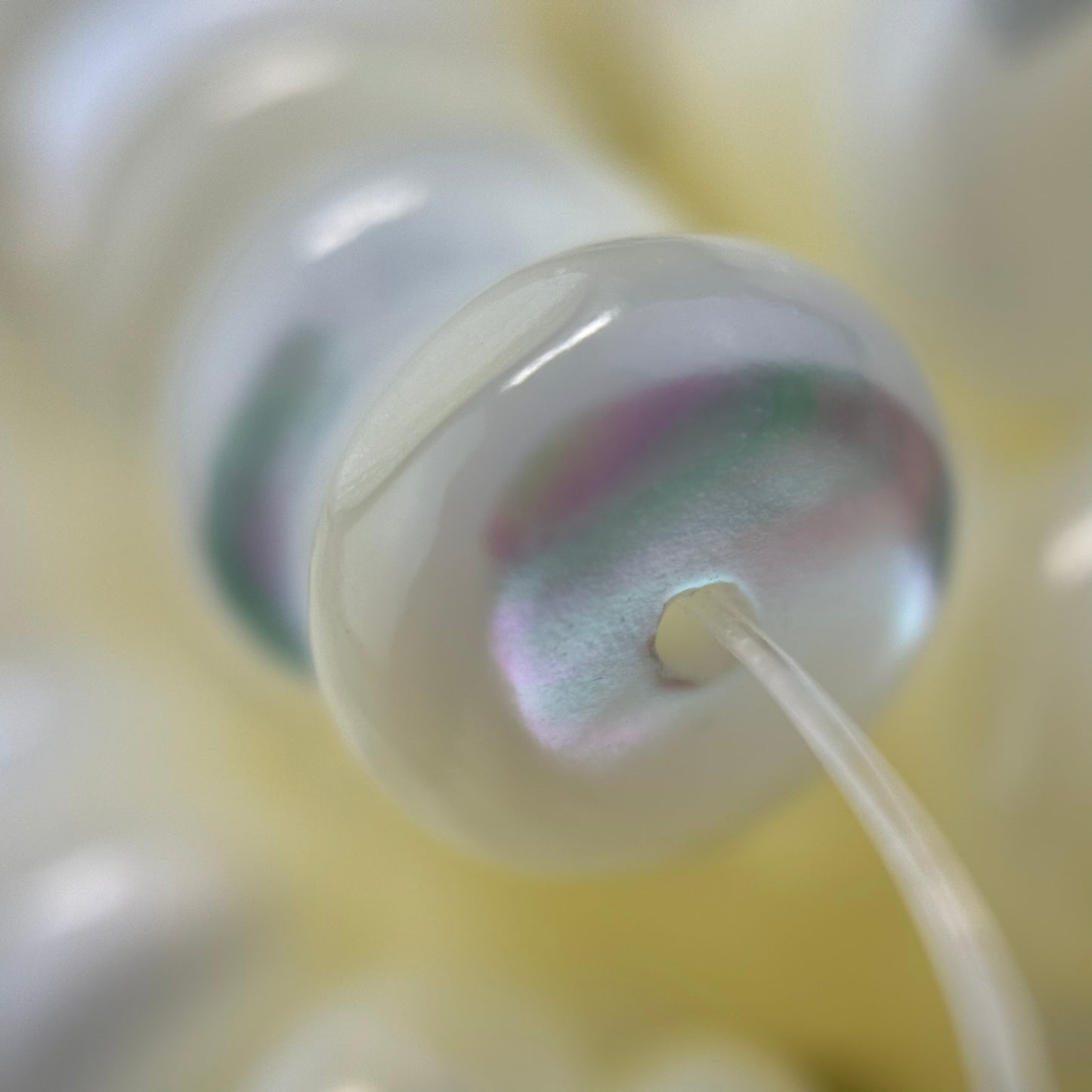 White Mother Of Pearl Beads image 2