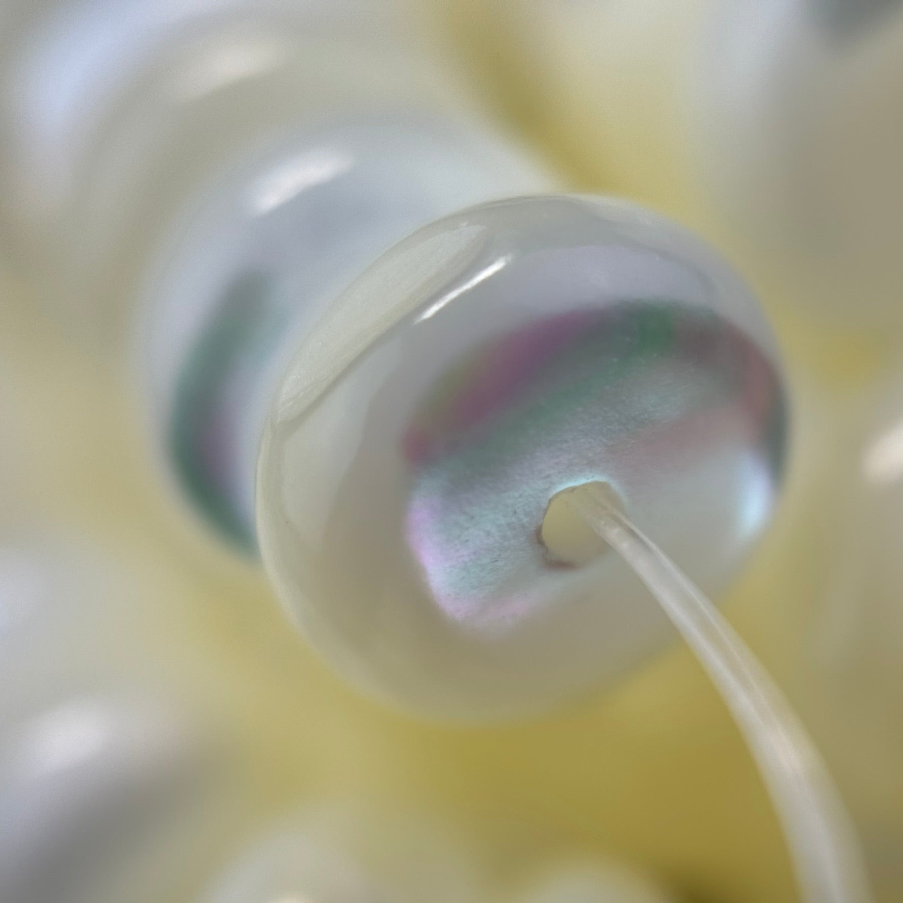White Mother Of Pearl Beads image 2