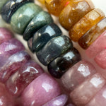 Tourmaline Rondelle Polished Beads image 2