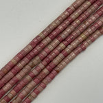Rhodonite Heishi Beads (A Quality) image 3