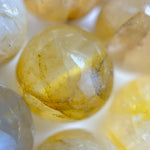 Golden Healer Quartz Polished Round Beads image 4