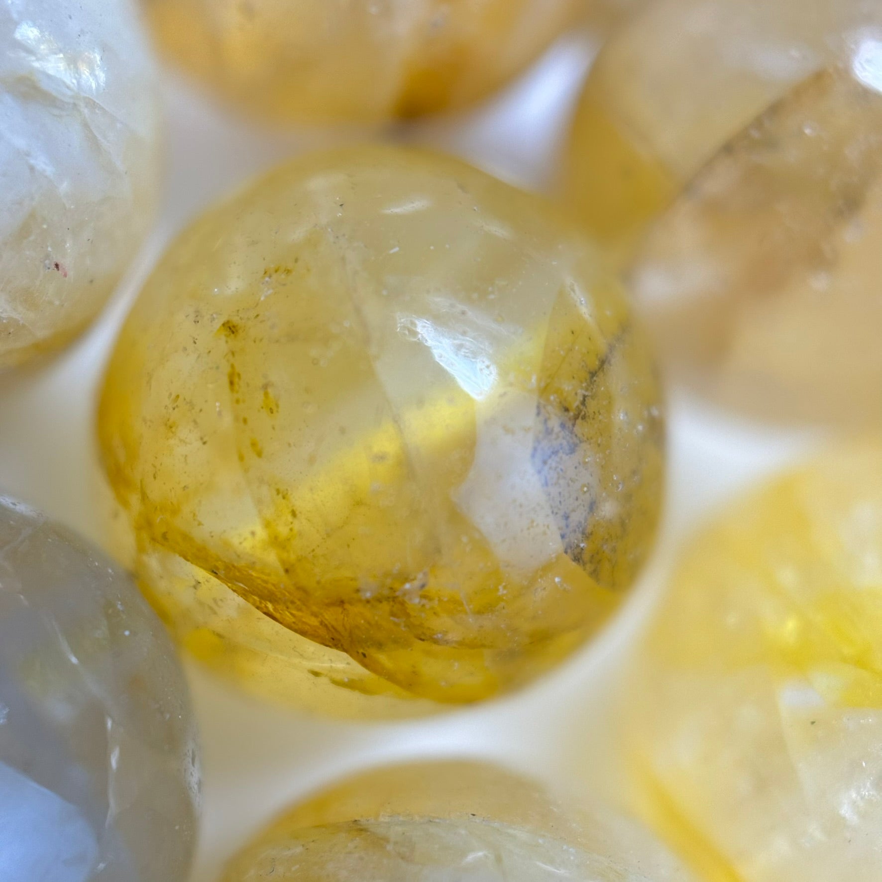 Golden Healer Quartz Polished Round Beads image 4