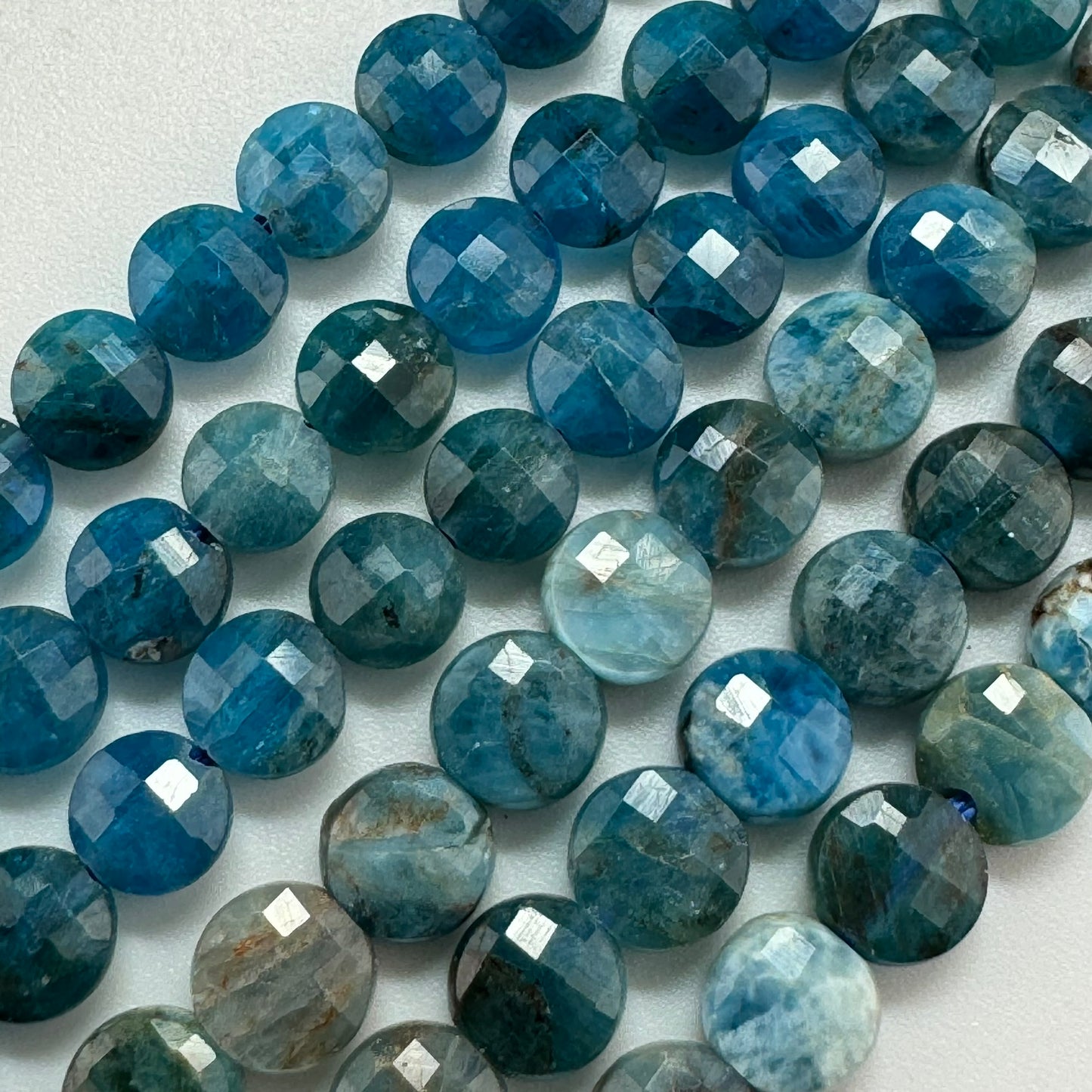 Apatite Lentils Beads image 4