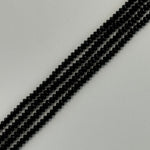 Black Tourmaline Space Ship Beads image 3