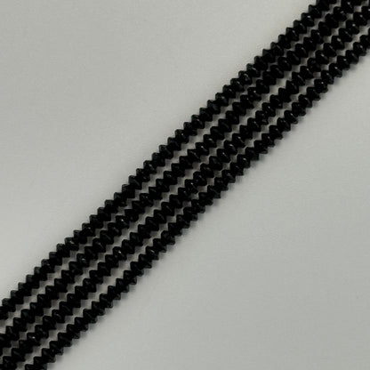 Black Tourmaline Space Ship Beads image 3