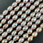 White and Pink Pearl  5.5x3.5mm image 4