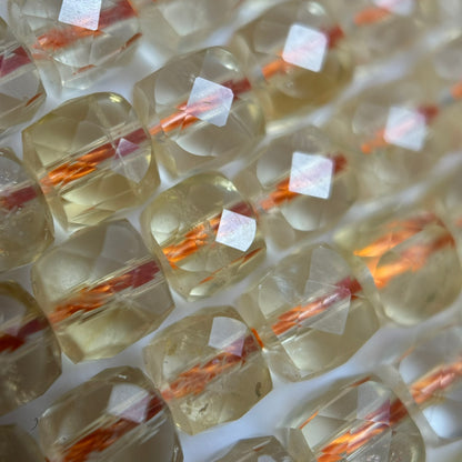 Citrine Square Beads image 5
