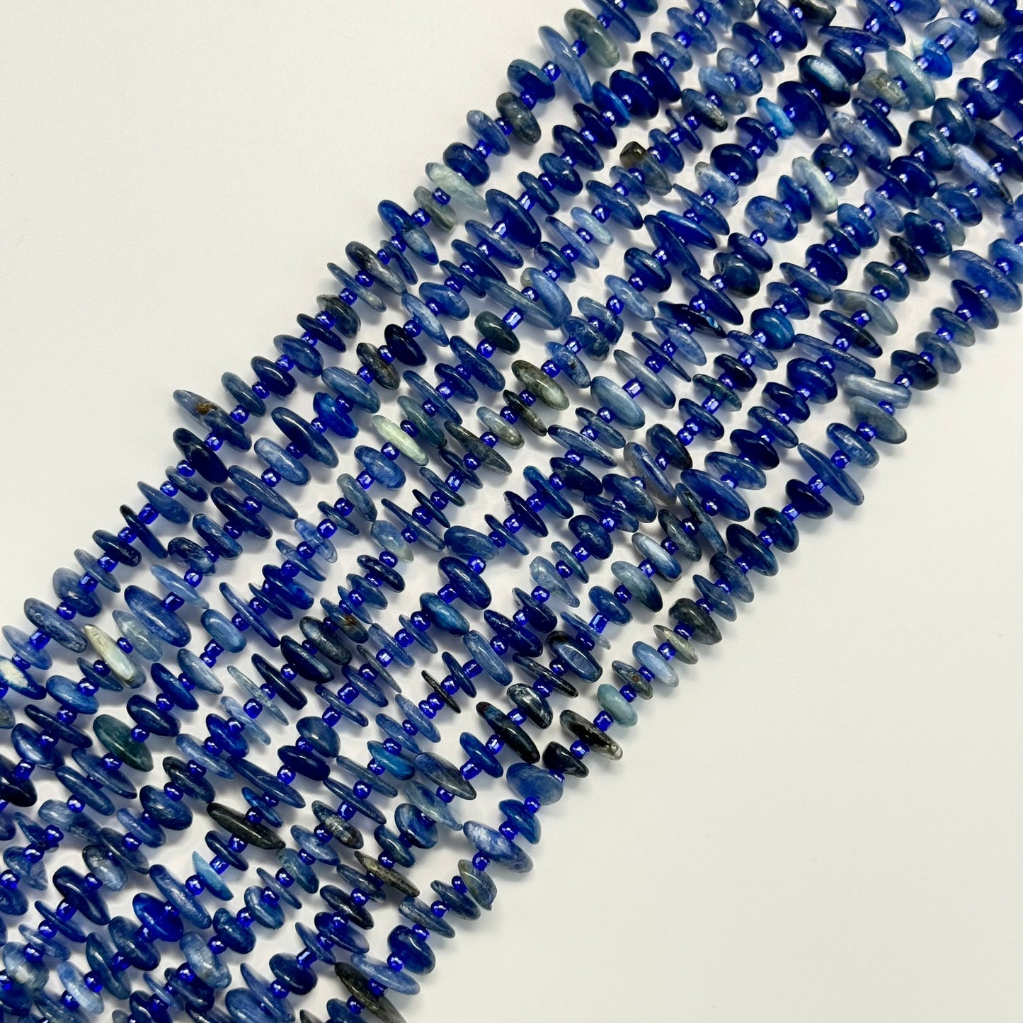 Dyed Kyanite Polished Blade Beads image 0