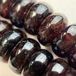 Pyrope Garnet Rondelle Polished Beads image 6