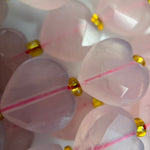 Rose Quartz Faceted Heart 12ÃƒÆ’Ã†â€™Ãƒâ€ Ã¢â‚¬â„¢ÃƒÆ’Ã‚Â¢ÃƒÂ¢Ã¢â‚¬Å¡Ã‚Â¬ÃƒÂ¢Ã¢â€šÂ¬Ã‚Â12 mm Beads image 4