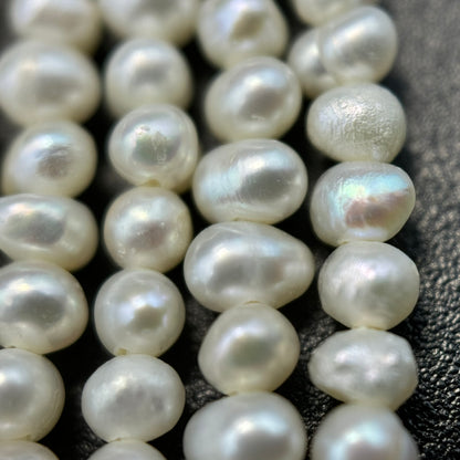 Pink, White and Peach Pearl  3.5x3mm - Jewellery Making image 1