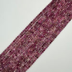 Natural Ruby Faceted Round Beads image 6