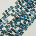 Apatite Faceted Pear Shape Beads image 8