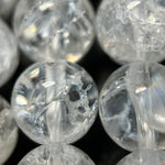Crackle Quartz Polished Round Beads image 5