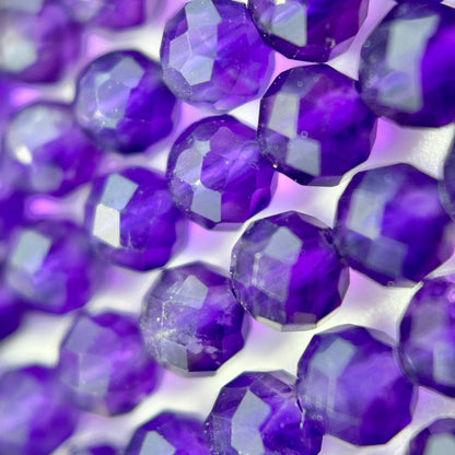 Amethyst Faceted Round Beads image 5