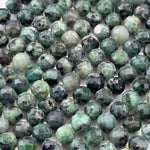 Emerald Faceted Round Beads - Color C image 1