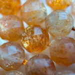 Sunstone Faceted Round Beads (Color A) image 3